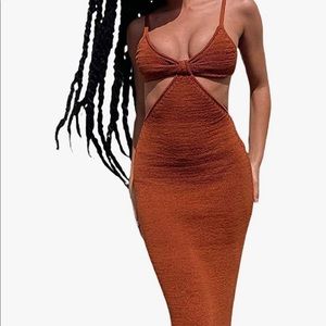 Sexy Cut Out Dress - small